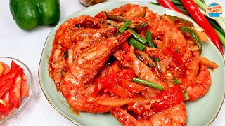 Easy Sweet & Sour Prawns Recipe by Home Cooking with Somjit 901 views 4 months ago 7 minutes, 3 seconds