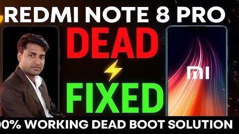 Redmi Note 8 Pro Dead Solution 🔋 | 100% Working Dead Boot Fix | Test Point & Flashing Guide 2025