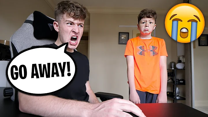 BEING MEAN To My Little Brother For 24 Hours! *PRANK*