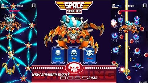🔥 Galaxy Attack: Summer Event Boss Review! 🚀 Epic Space Shooter Gameplay | Apache Gamers