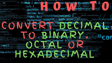 How to convert a decimal to Binary, Octal or Hexadecimal numbers in Python and vise versa
