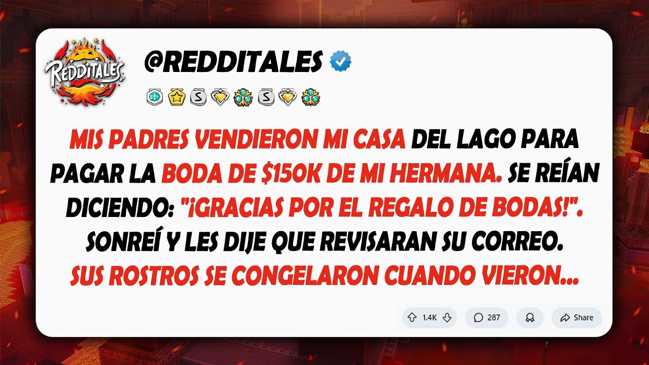 Mis padres vendieron mi casa del lago para financiar la boda de $150K de mi hermana sin decírmelo...