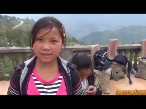 Video Cô gái H'Mông tại Sapa nói tiếng Anh như Gió - YouTube