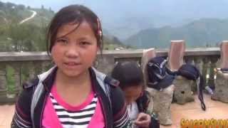 Cô gái H'Mông tại Sapa nói tiếng Anh như Gió