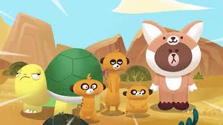 [KIDS STORY] Ep.15 A Burning Hot Summer Day ｜Stories for Kids｜Jungle Brown｜Line Friends Kids