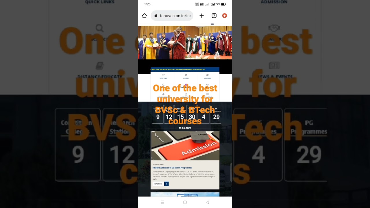 TANUVAS | Best University for BVSc & BTech Courses 