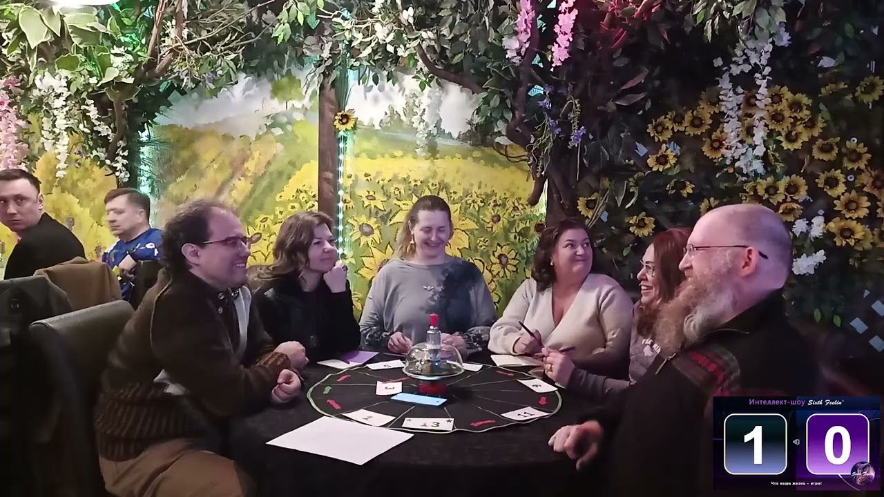 Интеллект-шоу Sixth Feelin' - 26 февраля 2026 - Команда Дикие Гитары