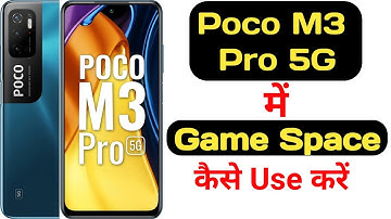 How to use game space in poco m3 pro 5G || Poco m3 pro 5G me game space kaise enable kare ||