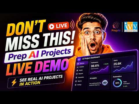 PrepAI Portfolio Launch: Build Your AI-Powered Portfolio Website | Step-by-Step Demo