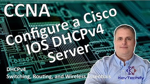 Configure a Cisco IOS DHCPv4 Server- DHCPv4- Switch, Route, and Wireless- CCNA - KevTechify | vid 24
