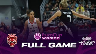 Roche Vendee Basket Club v London Lions | Full Basketball Game | EuroCup Women 2022