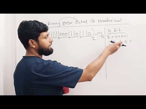 HSC ICT | CHAPTER 3 | Binary to Octal & Hexadecimal Conversion ...