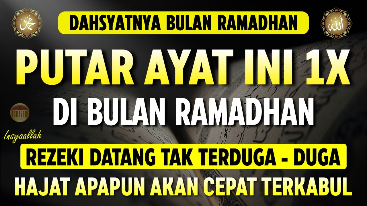 Bacaan Dahsyat! Satu Kali Putar Bisa Datangkan Kekayaan