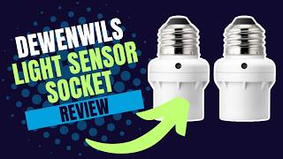 Dewenwils Light Socket Sensor. EASY TO USE + COMPACT!