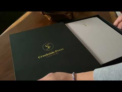 Wellness Planner & Gift Box with Gold Foil Stamping and Gorgeous Features