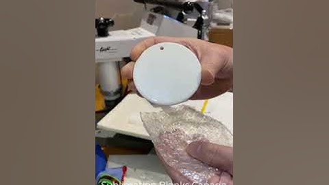 How to sublimate Ceramic Ornament