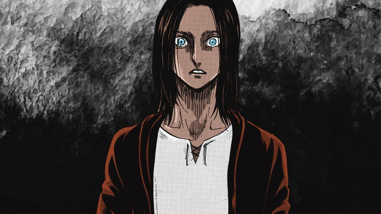 Attack on Titan - The Ending Animated - Eren Manga Pfp Colored.