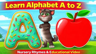 ABCD Song for Kids 🎵 | A to Z Alphabet Learning Video | Nursery Rhymes for Children | ABC Song 