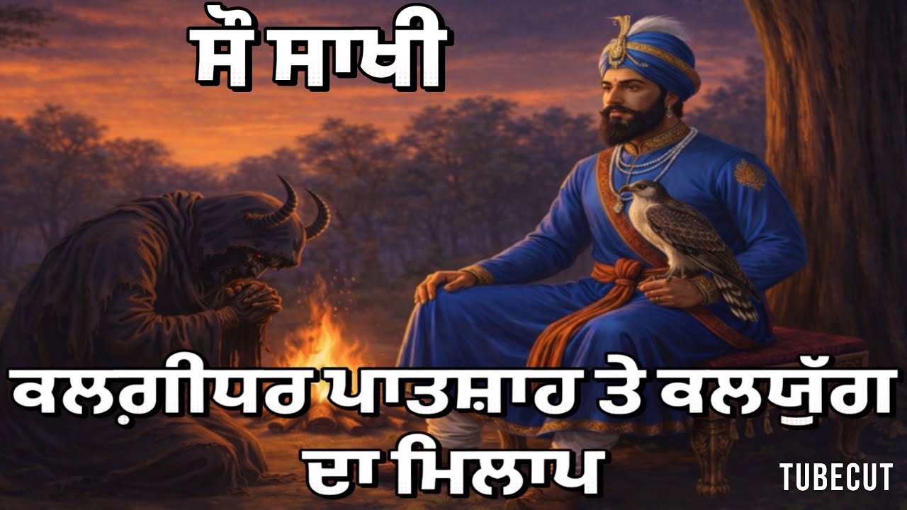 ਸੌ ਸਾਖੀ | ਜਦੋ ਕਲਯੁੱਗ ਤੇ ਕਲਗ਼ੀਧਰ ਪਾਤਸ਼ਾਹ ਦੀ ਮੁਲਾਕਾਤ ਹੋਈ | Katha Giani Sher Singh Ji
