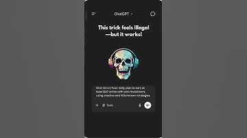 This ChatGPT Prompt Feels Illegal (But It Works!) 🚀 #shorts #shortsfeed #viralvideo #chatgpt