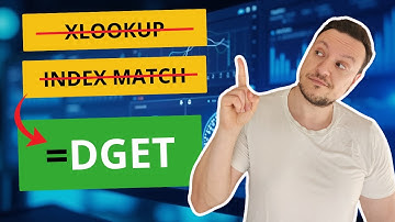 Try the DGET Function Instead of INDEXMATCH or XLOOKUP!