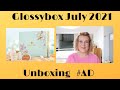 Glossybox July 2021 - Unboxing - Fab Products! #ad