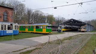 Poznan 711 Im Hannoverschen Straßenbahn-Museum In Wehmingen Ostern 2023