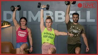 10 Minute Follow Along Dumbbell Only Workout Ft. Coach Ashley, Zach Vania