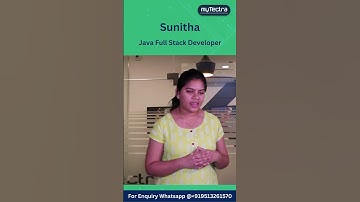 myTectra Reviews | Java Full Stack Developer #placement #javaprogramming #mytectra #fullstack