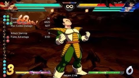 Broly Tag Into Base Vegeta Loops