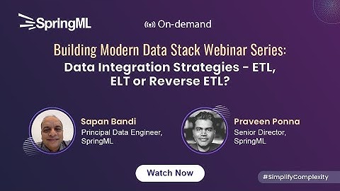 Data Integration Strategies - ETL, ELT or Reverse ETL?
