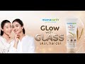 Get glass skin glow everyday with mamaearth rice water facewash