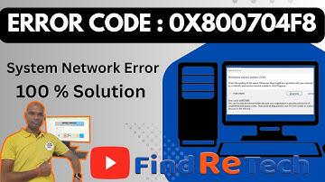 ✅ Windows Cannot Access  Error (0x800704f8) Solution | Network Shared Folder Access Fix #findretech