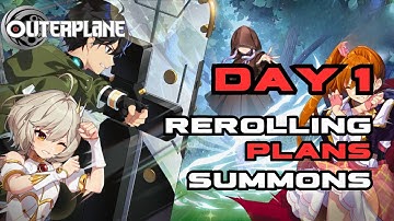 [Outerplane] UPDATED New Player Guide - Day 1 - Rerolls and Character Choices !