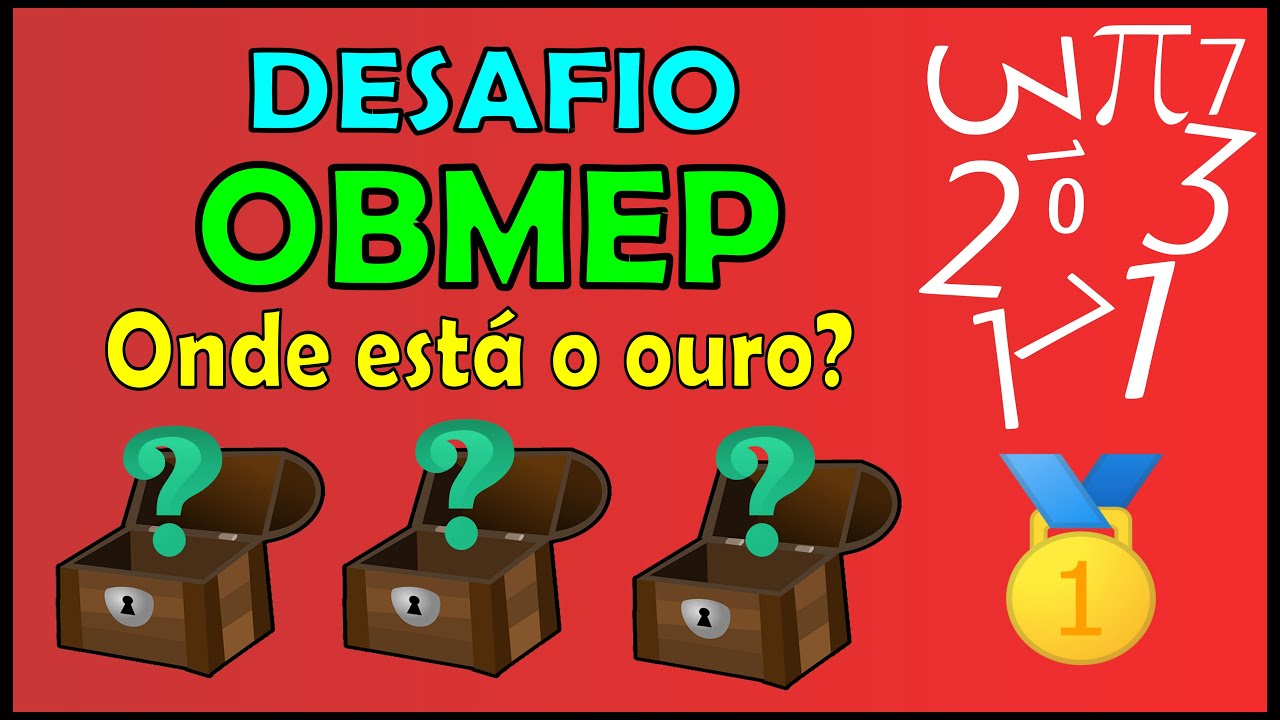 Obmep - Segunda-feira é dia de resolver o desafio #OBMEP! 🤪 Resolva o  quebra-cabeça #54, na figura abaixo, e envie sua resposta para:  ciencia@impa.br. Não esqueça de incluir seu nome, a cidade