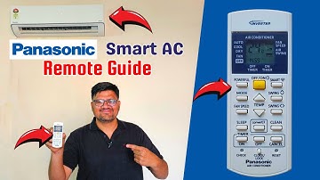 Panasonic AC Remote 2025 ⚡ Panasonic Smart AC Remote Guide 📱  Panasonic Remote Functions Explained