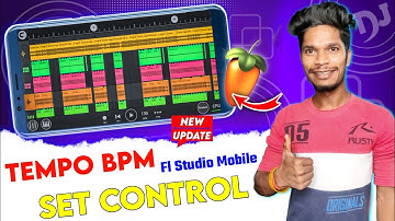 Fl Studio Mobile Me Song Tempo Bpm Change Kaise Kare | song tempo bpm change fl studio mobile