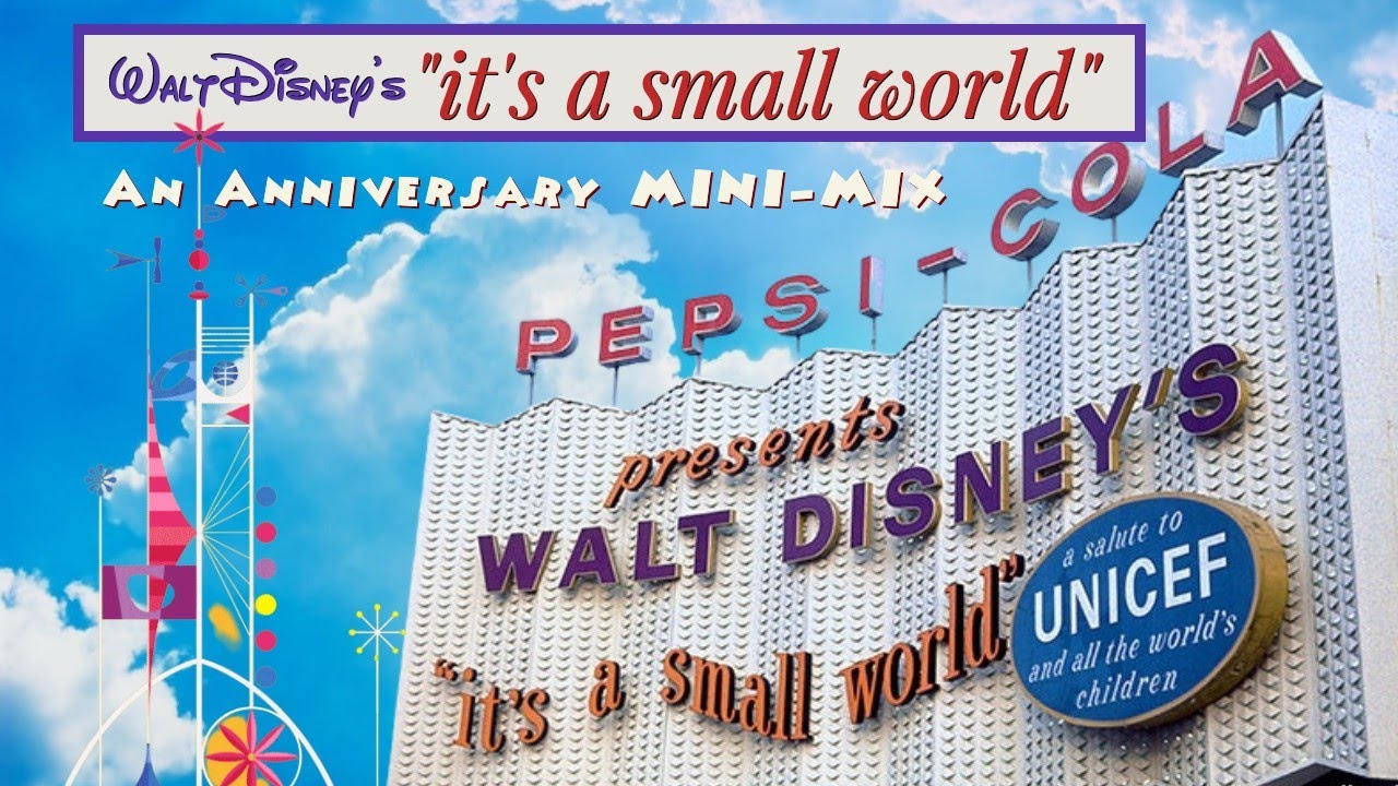 "it's a small world" at the NEW YORK WORLD'S FAIR 04/22/1964 An