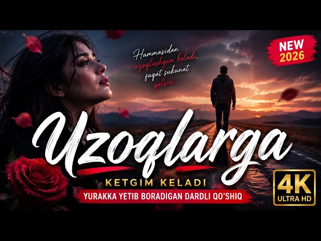 💔 UZOQLARGA KETGIM KELADI 😢 | I JUST WANT TO DISAPPEAR FAR AWAY 🌧️ | Emotional Uzbek Deep House 2026