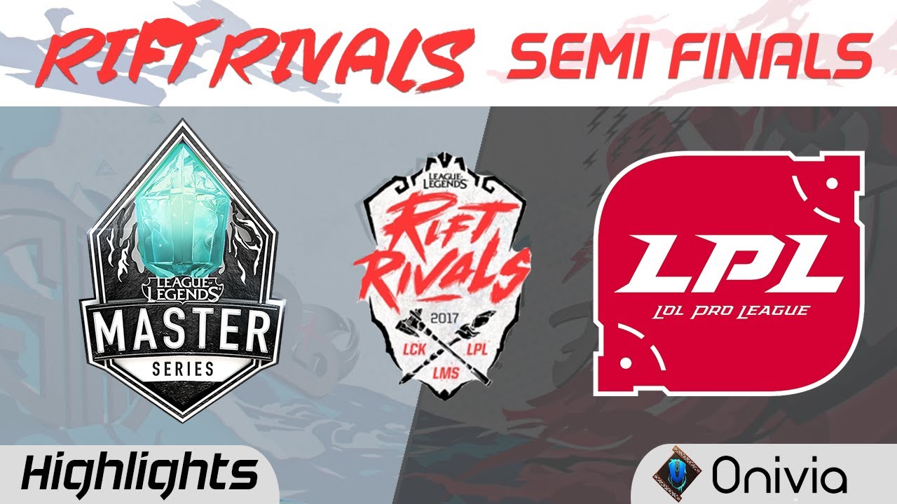 LMS vs LPL Highlights Game 5 Rift Rivals LCK LPL LMS 2017 Semi Finals FW vs WE by Onivia