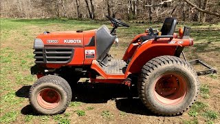1998 Kubota B7300 Diesel 4WD Tractor