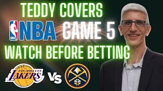 2024 NBA Playoff Picks, Predictions and Best Bets | Los Angeles Lakers vs Denver Nuggets Game 5