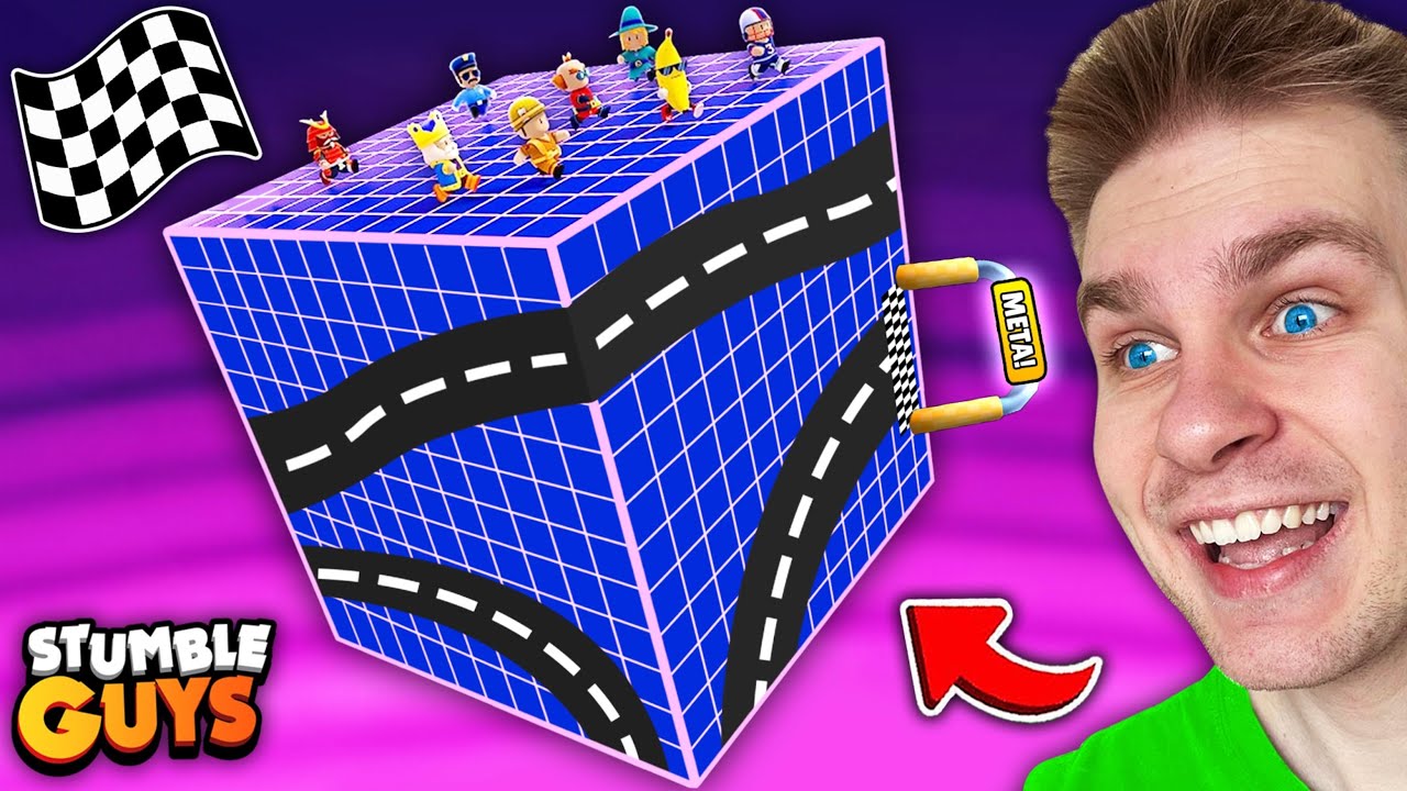 NAJNOWSZA MAPA *HOT WHEELS DASH* 🏁 NA PEWNO CIĘ PRZEROŚNIE w Stumble Guys… 😳