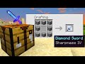 Minecraft UHC but crafting recipes are random