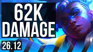 EKKO vs ZED (MID) | 62K damage, Good KDA: 27/3/7, 4k gold comeback