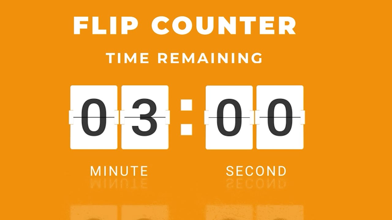 3 MINUTE TIMER | STUDY, EXERCISE AND FOCUS