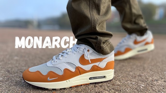 First Look at the Patta x Nike Air Max 1 Metallic Silver Monarch