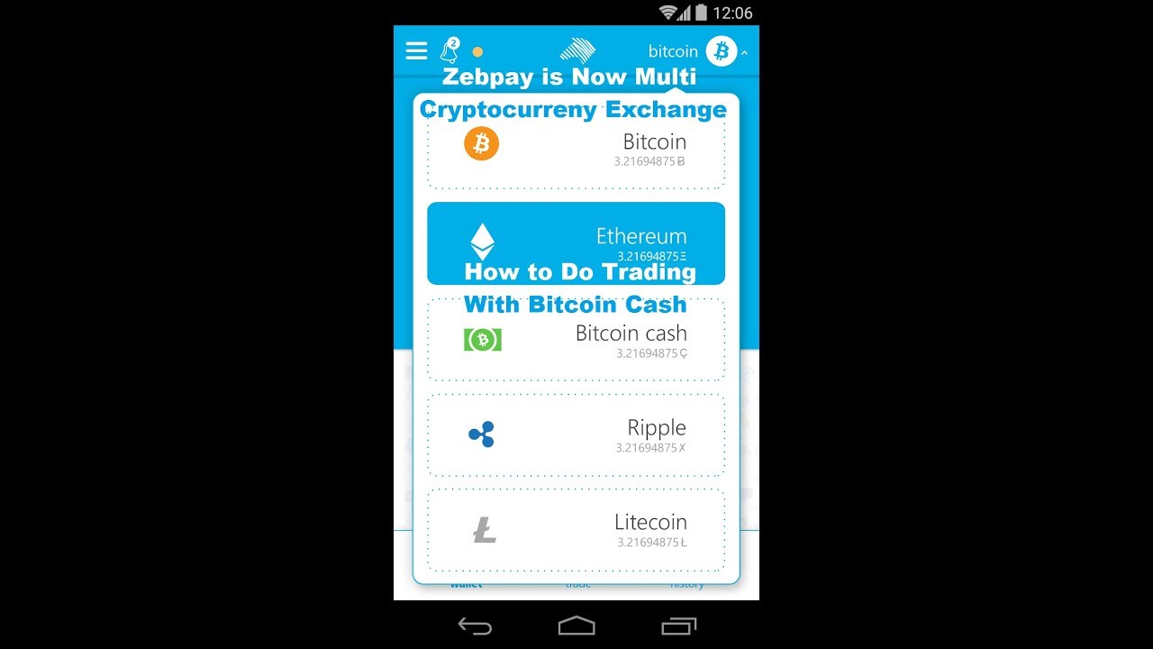 Zebpay Bitcoin Chart