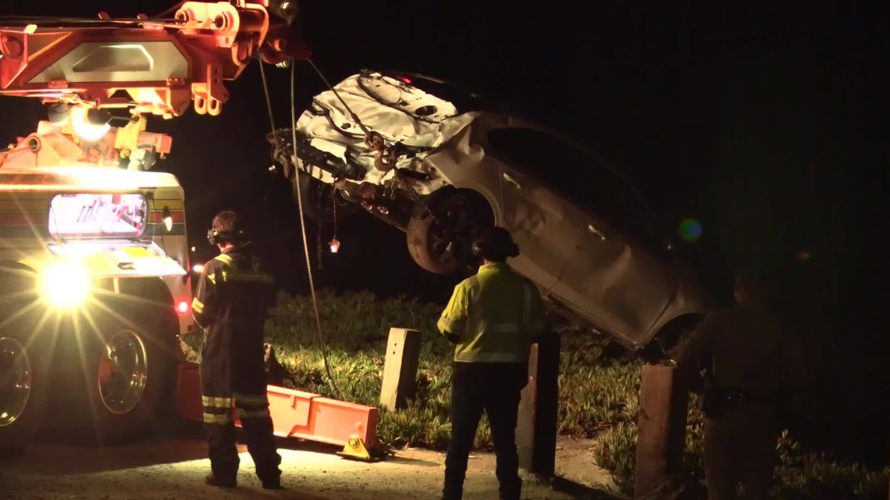 1 dead, 2 injured when car goes over cliff along Highway 1 in Pescadero ...