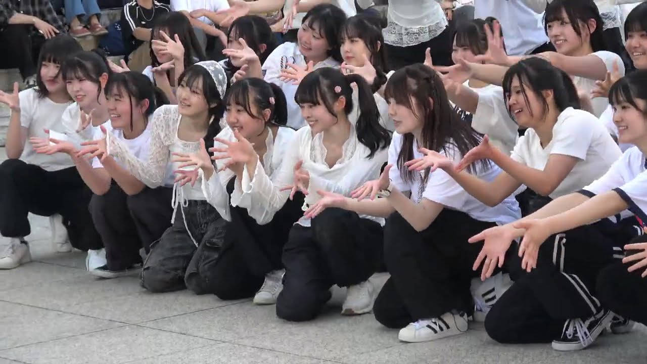 女子高生ダンス部 圧巻でかわいいダンス　⑨　[4K]